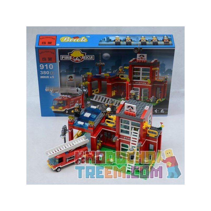 QMAN ENLIGHTEN KEEPPLEY 910 non  TRỤ SỞ CỨU HỎA NHỎ bộ đồ chơi xếp lắp ráp ghép mô hình City FIRE RESCUE CONTROL BRANCH BUREAU Thành Phố 380 khối QMAN ENLIGHTEN KEEPPLEY 910 non  TRỤ SỞ CỨU HỎA NHỎ bộ đồ chơi xếp lắp ráp ghép mô hình City FIRE RESCUE CONTROL BRANCH BUREAU Thành Phố 380 khối