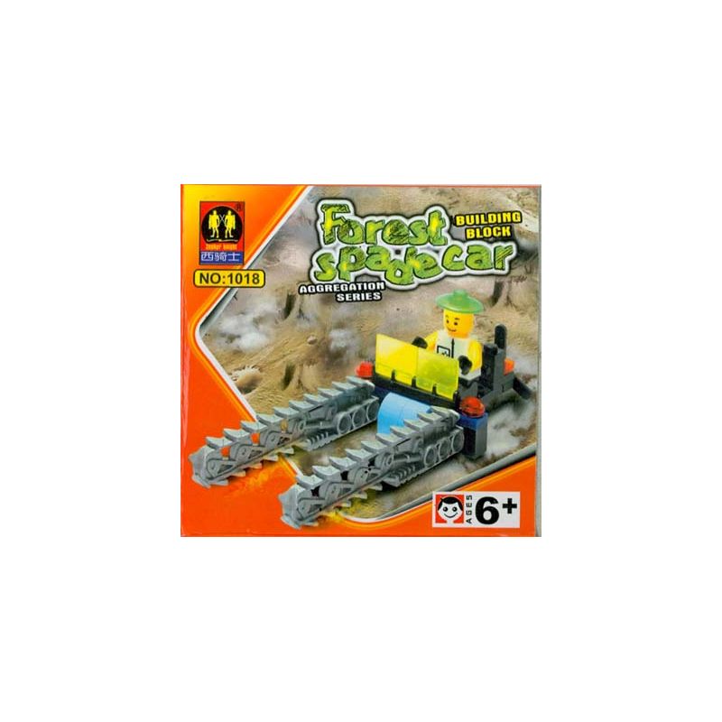 ZEPHYR KNIGHT 1018 non Lego XE THUỔNG RỪNG bộ đồ chơi xếp lắp ráp ghép mô hình City FOREST SPADECAR Thành Phố