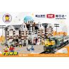 OXFORD ST33357 33357 non  XE LỬA THỊ TRẤN VÀ NHÀ GA bộ đồ chơi xếp lắp ráp ghép mô hình Trains TOWN TRAIN & STATION Tàu Hỏa 1812 khối