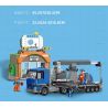 JIESTAR 55013 non  THÀNH PHỐ TOÀN CẦU LẮP ĐẶT BIỂN QUẢNG CÁO bộ đồ chơi xếp lắp ráp ghép mô hình City CITY GLOBAL 449 khối