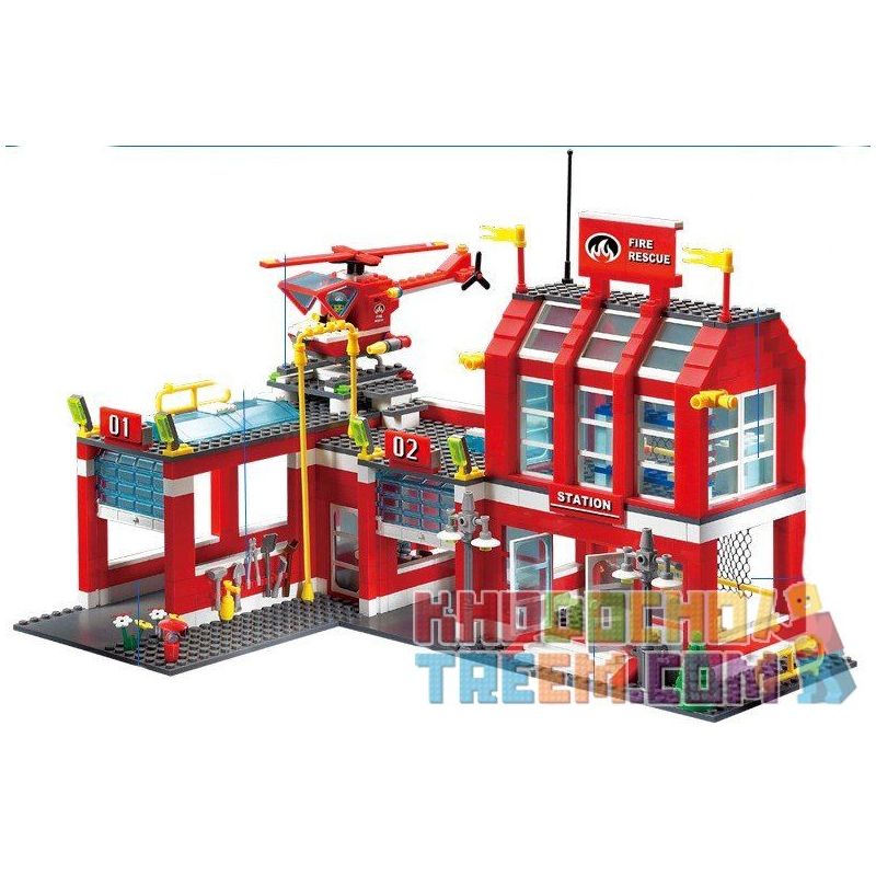 QMAN ENLIGHTEN KEEPPLEY 911 non  TRỤ SỞ CỨU HỎA VỚI TRỰC THĂNG VÀ XE THANG PHUN NƯỚC bộ đồ chơi xếp lắp ráp ghép mô hình City FIRE RESCUE CONTROL REGIONAL BUREAU Thành Phố 970 khối QMAN ENLIGHTEN KEEPPLEY 911 non  TRỤ SỞ CỨU HỎA VỚI TRỰC THĂNG VÀ XE THANG PHUN NƯỚC bộ đồ chơi xếp lắp ráp ghép mô hình City FIRE RESCUE CONTROL REGIONAL BUREAU Thành Phố 970 khối