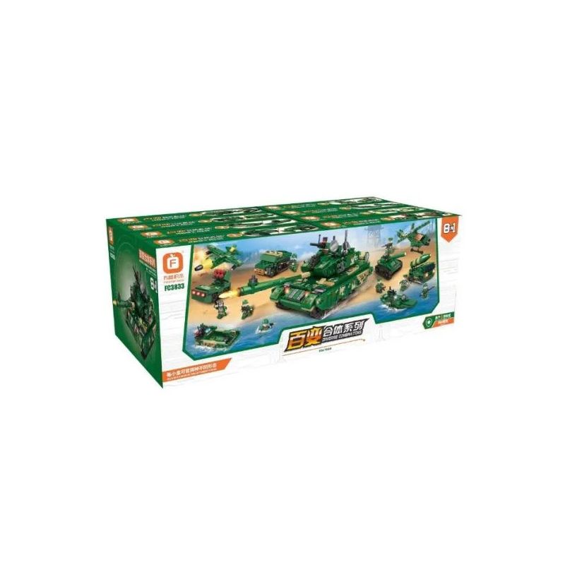 OXFORD KF3193 3193 KF0715 0715 KF15000 15000 non  THỦY PHI CƠ bộ đồ chơi xếp lắp ráp ghép mô hình K-1전투단(SPECIAL FORCE)