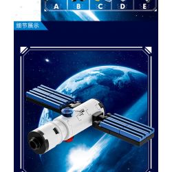 CAYI 12010 non  TRẠM VŨ TRỤ 5 TỔ HỢP bộ đồ chơi xếp lắp ráp ghép mô hình Creator AEROSPACE STATION Sáng Tạo 151 khối