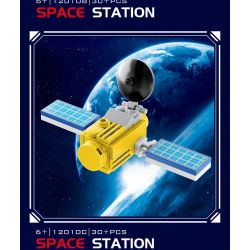 CAYI 12010 non  TRẠM VŨ TRỤ 5 TỔ HỢP bộ đồ chơi xếp lắp ráp ghép mô hình Creator AEROSPACE STATION Sáng Tạo 151 khối