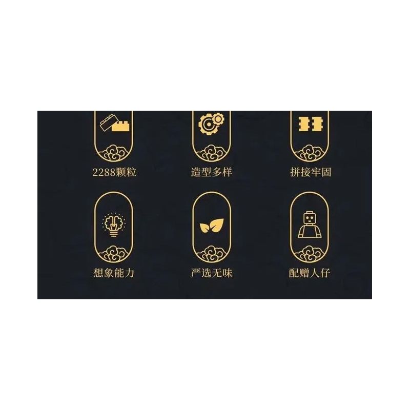 JUHANG TECHNOLOGY 86015 non  ĐẤU VÕ ĐÀI bộ đồ chơi xếp lắp ráp ghép mô hình Modular Buildings Mô Hình Nhà Cửa 2288 khối