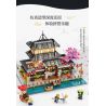 JUHANG TECHNOLOGY 86015 non  ĐẤU VÕ ĐÀI bộ đồ chơi xếp lắp ráp ghép mô hình Modular Buildings Mô Hình Nhà Cửa 2288 khối