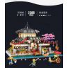JUHANG TECHNOLOGY 86015 non  ĐẤU VÕ ĐÀI bộ đồ chơi xếp lắp ráp ghép mô hình Modular Buildings Mô Hình Nhà Cửa 2288 khối