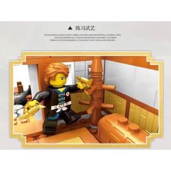 JUHANG TECHNOLOGY 86015 non  ĐẤU VÕ ĐÀI bộ đồ chơi xếp lắp ráp ghép mô hình Modular Buildings Mô Hình Nhà Cửa 2288 khối