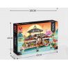 JUHANG TECHNOLOGY 86015 non  ĐẤU VÕ ĐÀI bộ đồ chơi xếp lắp ráp ghép mô hình Modular Buildings Mô Hình Nhà Cửa 2288 khối