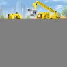 ZHEGAO QL0276 0276 non  ĐỘI CỨU HỘ XE KỸ THUẬT 4 LOẠI bộ đồ chơi xếp lắp ráp ghép mô hình  ENGINEERING Kỹ Thuật Công Nghệ Cao Mô Hình Phương Tiện 499 khối