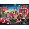 QMAN ENLIGHTEN KEEPPLEY 911 non  TRỤ SỞ CỨU HỎA VỚI TRỰC THĂNG VÀ XE THANG PHUN NƯỚC bộ đồ chơi xếp lắp ráp ghép mô hình City FIRE RESCUE CONTROL REGIONAL BUREAU Thành Phố 970 khối