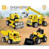 ZHEGAO QL0276 0276 non  ĐỘI CỨU HỘ XE KỸ THUẬT 4 LOẠI bộ đồ chơi xếp lắp ráp ghép mô hình  ENGINEERING Kỹ Thuật Công Nghệ Cao Mô Hình Phương Tiện 499 khối