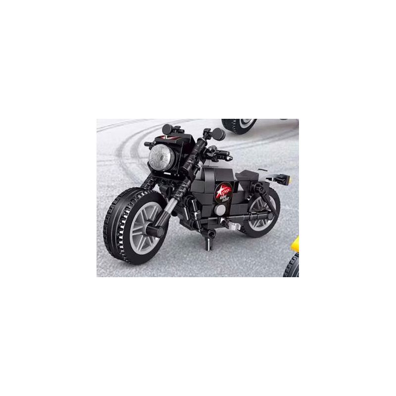 ZHEGAO QL0751 0751 non Lego CHEETAH XE MÁY bộ đồ chơi xếp lắp ráp ghép mô hình Motorcycle Motorbike MOTORCYCLE CHARM Xe Hai Bánh 239 khối