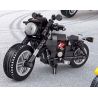 ZHEGAO QL0751 0751 non  CHEETAH XE MÁY bộ đồ chơi xếp lắp ráp ghép mô hình Motorcycle Motorbike MOTORCYCLE CHARM Xe Hai Bánh 239 khối