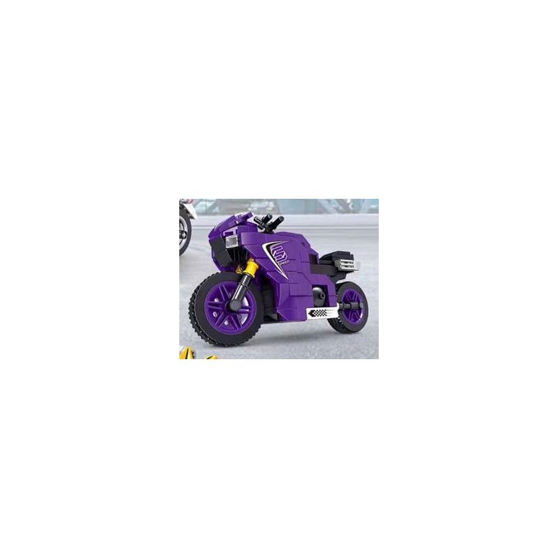 ZHEGAO QL0750 0750 non Lego XE MÁY JUYING bộ đồ chơi xếp lắp ráp ghép mô hình Motorcycle Motorbike MOTORCYCLE CHARM Xe Hai Bánh 272 khối