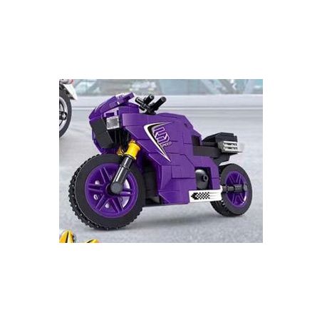 ZHEGAO QL0750 0750 non  XE MÁY JUYING bộ đồ chơi xếp lắp ráp ghép mô hình Motorcycle Motorbike MOTORCYCLE CHARM Xe Hai Bánh 272 khối