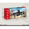 GUDI 40303 non  M134 GATLING 5 TỔ HỢP bộ đồ chơi xếp lắp ráp ghép mô hình Gun Súng 515 khối