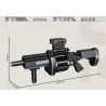 GUDI 40303 non  M134 GATLING 5 TỔ HỢP bộ đồ chơi xếp lắp ráp ghép mô hình Gun Súng 515 khối