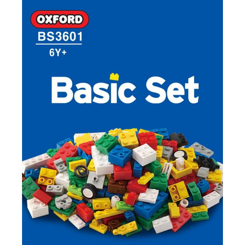OXFORD BS3601 3601 non Lego BỘ CƠ BẢN bộ đồ chơi xếp lắp ráp ghép mô hình Creator BASIC SET Sáng Tạo