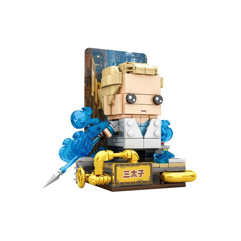 WEKKI 516020 516021 516022 non  CÁI NÀO LÀ LI YUNXIANG BA HOÀNG TỬ MẶT NẠ bộ đồ chơi xếp lắp ráp ghép mô hình 850 khối