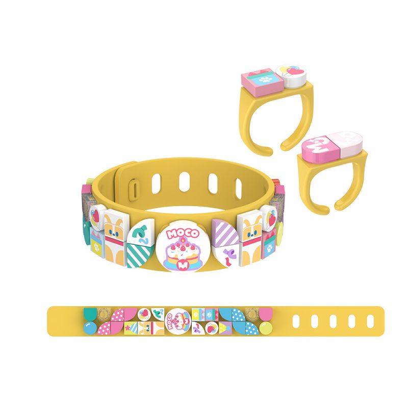 JAKI JK6291-1 6291-1 JK6291-2 6291-2 JK6291-3 6291-3 JK6291-4 6291-4 non  JAKI×FLYING DOG MOCO VÒNG TAY ĐỒNG THƯƠNG HIỆU 4 KIỂU NGỌT NGÀO MÁT MẺ SINH NHẬT KHÔNG GIAN BÃI BIỂN MÙA HÈ bộ đồ chơi xếp lắp ráp ghép mô hình Dots FASHION BRACELET