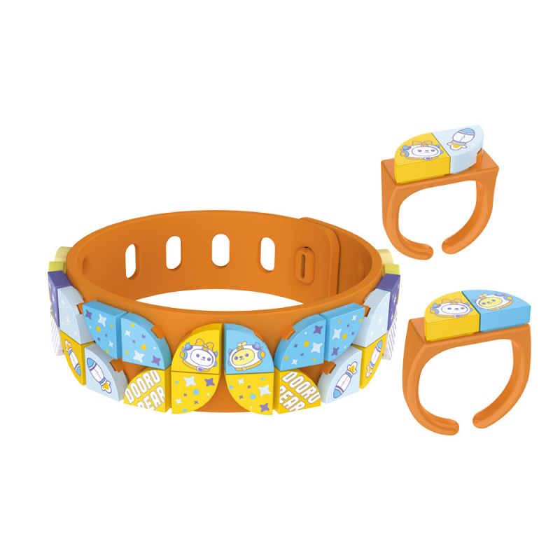 JAKI JK6281-4 6281-4 JK6281-1 6281-1 JK6281-2 6281-2 JK6281-3 6281-3 non  JAKI bộ đồ chơi xếp lắp ráp ghép mô hình Seasonal FASHION BRACELET Mùa Lễ Hội