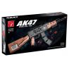 TA GAOLE T2034 2034 non  SÚNG TẤN CÔNG AK47 bộ đồ chơi xếp lắp ráp ghép mô hình  AK47 ASSAULT RIFLE Kỹ Thuật Công Nghệ Cao Mô Hình Phương Tiện 1179 khối