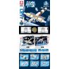 LE YI 88052 non  GIẤC MƠ KHÔNG GIAN TRẠM VŨ TRỤ THIÊN CUNG bộ đồ chơi xếp lắp ráp ghép mô hình Space Thám Hiểm Không Gian 472 khối