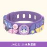 JAKI JK6251 6251 JK6252 6252 non  JAKI×CHÒM SAO VÒNG TAY CHÓ 5 KIỂU NƯỚC LỬA GIÓ ĐẤT NHÂN MÃ-HA XIAOLANG bộ đồ chơi xếp lắp ráp ghép mô hình Dots FASHION BRACELET