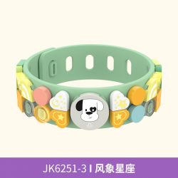 JAKI JK6251 6251 JK6252 6252 non  JAKI×CHÒM SAO VÒNG TAY CHÓ 5 KIỂU NƯỚC LỬA GIÓ ĐẤT NHÂN MÃ-HA XIAOLANG bộ đồ chơi xếp lắp ráp ghép mô hình Dots FASHION BRACELET