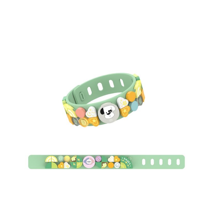 JAKI JK6251 6251 JK6252 6252 non  JAKI×CHÒM SAO VÒNG TAY CHÓ 5 KIỂU NƯỚC LỬA GIÓ ĐẤT NHÂN MÃ-HA XIAOLANG bộ đồ chơi xếp lắp ráp ghép mô hình Dots FASHION BRACELET