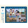 WEKKI 516408 non  CỬA HÀNG TẠP HÓA CHIBI MARUKO MIMATSUYA bộ đồ chơi xếp lắp ráp ghép mô hình