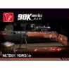 TA GAOLE T2031 2031 non  SÚNG TRƯỜNG BẮN TỈA 98K bộ đồ chơi xếp lắp ráp ghép mô hình  98K SNIPER RIFLE Kỹ Thuật Công Nghệ Cao Mô Hình Phương Tiện 903 khối