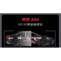 TOP TOY YC-DZ022 DZ022 YCDZ022 non  HECHUANG A06 HIỆU SUẤT CHẠY ĐIỆN THÔNG MINH THUẦN TÚY tỷ lệ 1:12 bộ đồ chơi xếp lắp ráp ghép mô hình  Kỹ Thuật Công Nghệ Cao Mô Hình Phương Tiện