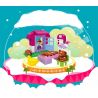 HUIMEI STAR CITY XING DOU CHENG HM065 Xếp hình kiểu    Pink Supermarket Siêu Thị Màu Hồng 95 khối