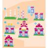 HUIMEI STAR CITY XING DOU CHENG HM065 Xếp hình kiểu    Pink Supermarket Siêu Thị Màu Hồng 95 khối