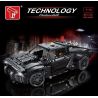 TA GAOLE T5029 5029 non  XE DƠI tỷ lệ 1:10 bộ đồ chơi xếp lắp ráp ghép mô hình The  Batman Movie BATMOBILE Người Dơi Bảo Vệ Gotham 1828 khối