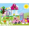 HUIMEI STAR CITY XING DOU CHENG HM065 Xếp hình kiểu    Pink Supermarket Siêu Thị Màu Hồng 95 khối