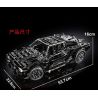 TA GAOLE T5029 5029 non  XE DƠI tỷ lệ 1:10 bộ đồ chơi xếp lắp ráp ghép mô hình The  Batman Movie BATMOBILE Người Dơi Bảo Vệ Gotham 1828 khối