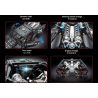 TA GAOLE T5029 5029 non  XE DƠI tỷ lệ 1:10 bộ đồ chơi xếp lắp ráp ghép mô hình The  Batman Movie BATMOBILE Người Dơi Bảo Vệ Gotham 1828 khối