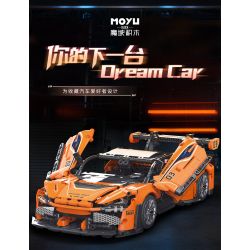 MOYU BLOCK MY88313 88313 non  GOD OF WAR CÔNG NGHỆ ĐUA XE KÉO THỂ THAO tỷ lệ 1:14 bộ đồ chơi xếp lắp ráp ghép mô hình 1074 khối