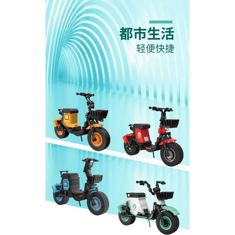 ZHEGAO 00938 non  VCR CỔ ĐIỂN THEO PHONG CÁCH bộ đồ chơi xếp lắp ráp ghép mô hình Arts & Crafts RADIO 645 khối