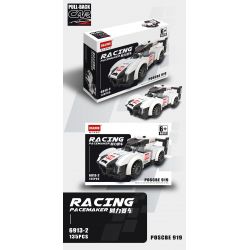 HSANHE 6913 non  MANG ĐUA 6 MÔ HÌNH bộ đồ chơi xếp lắp ráp ghép mô hình Racers RACING PACEMAKER Đua Tốc Độ 763 khối