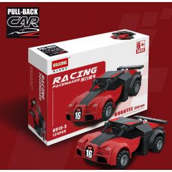HSANHE 6913 non  MANG ĐUA 6 MÔ HÌNH bộ đồ chơi xếp lắp ráp ghép mô hình Racers RACING PACEMAKER Đua Tốc Độ 763 khối