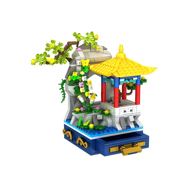 WEKKI 506002 506003 506004 506005 non  4 GIÁO PHÁI CỦA PHONG CẢNH LỄ HỘI MÙA XUÂN VẺ ĐẸP HÈ THU MUỘN CON MÈO HOÀNG GIA ĐƯỢC GLUCKED CÁC ĐIỂM THAM QUAN SÁP NGHE TUYẾT bộ đồ chơi xếp lắp ráp ghép mô hình 1792 khối