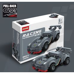 HSANHE 6913 non  MANG ĐUA 6 MÔ HÌNH bộ đồ chơi xếp lắp ráp ghép mô hình Racers RACING PACEMAKER Đua Tốc Độ 763 khối