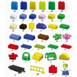 HUIMEI STAR CITY XING DOU CHENG HM108 Xếp hình kiểu    The Train Have Some Blocks Tàu Hỏa Với Các Khối Xếp Số 80 khối HUIMEI STAR CITY XING DOU CHENG HM108 Xếp hình kiểu    The Train Have Some Blocks Tàu Hỏa Với Các Khối Xếp Số 80 khối