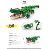 ACHKO 10023 non  SIBERIAN MECHATIGER CÁ MẬP bộ đồ chơi xếp lắp ráp ghép mô hình Creator 3 In 1 SIBERIAN ROBOT TIGER SHARK Sáng Tạo Với 3 Mẫu 188 khối