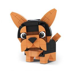 HSANHE 30003 non  ĐỘNG VẬT SÁNG TẠO 8 RÙA GẤU TRÚC THỎ SÓC HỔ TIẾNG CƯỜI CHÓ GAI SÓI YORKSHIRE bộ đồ chơi xếp lắp ráp ghép mô hình Creator CREATIVE ANIMAL 927 khối