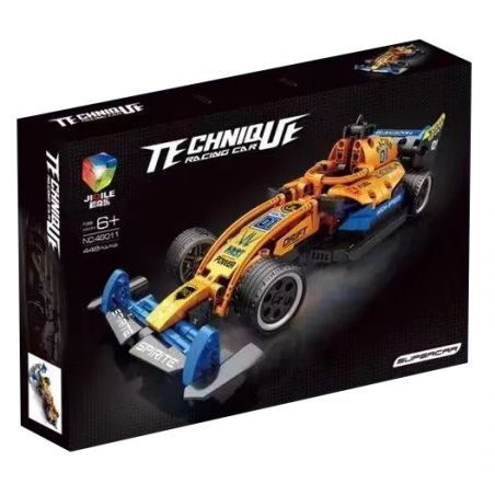 JIQILE 48011 non  XE CÔNG THỨC 1 bộ đồ chơi xếp lắp ráp ghép mô hình  Kỹ Thuật Công Nghệ Cao Mô Hình Phương Tiện 448 khối